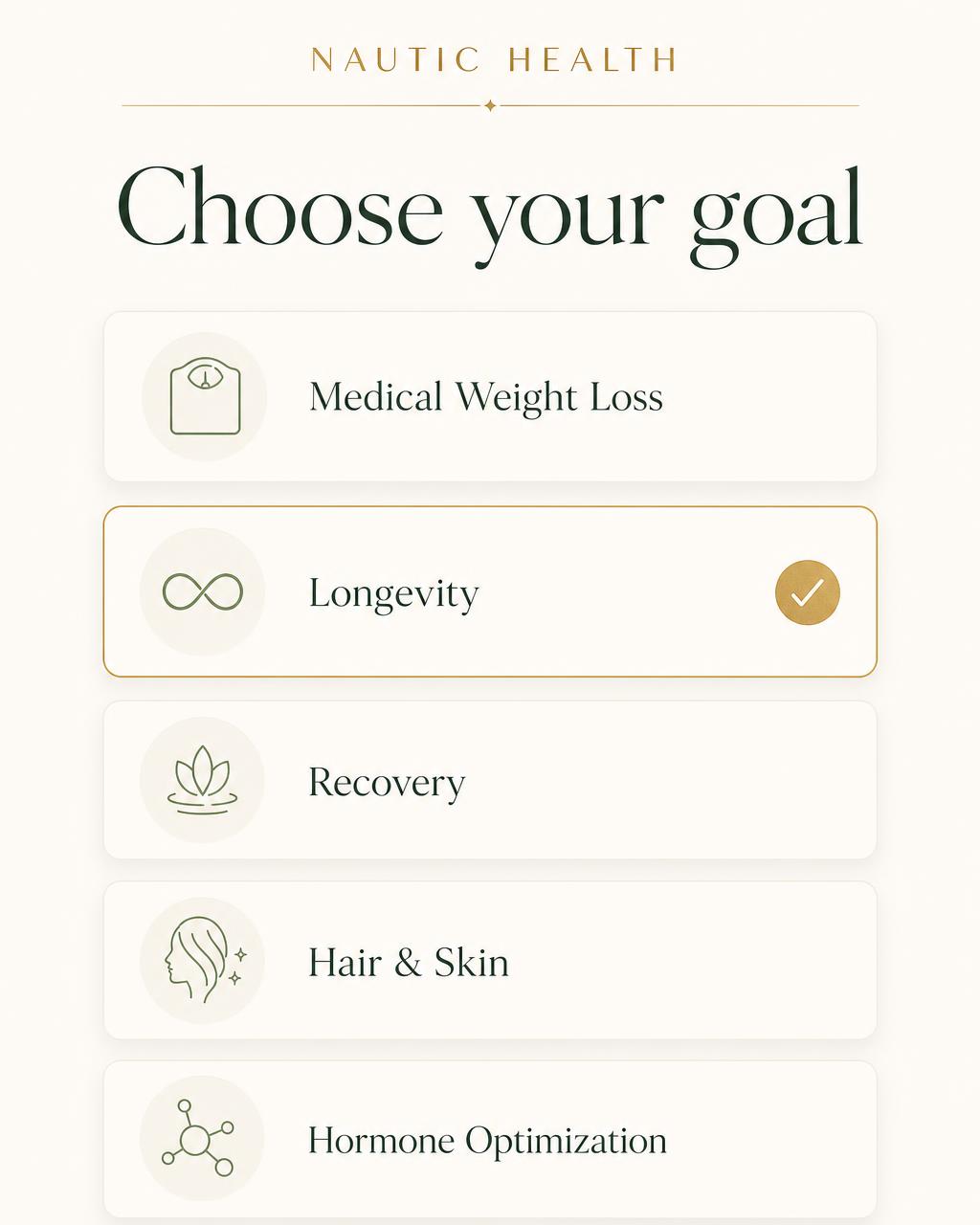 Choose your treatment or program