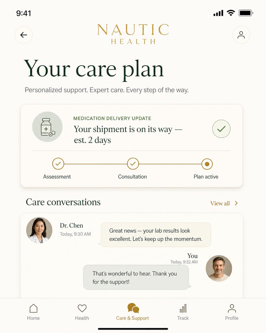 Ongoing care